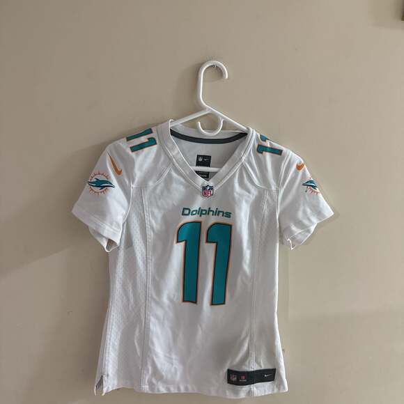 Miami Dolphins #11 NFL Football Jersey White Women's - Picture 1 of 5